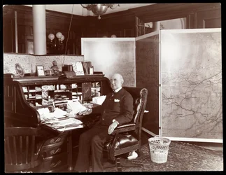 Chauncey Depew in seinem Büro, New York, 1898 (Silbergelatineabzug)